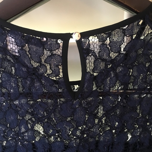 DIANE VON FURSTENBERG Womens navy Short Sleeved - Picture 9 of 10